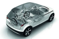 Audi A2 electric concept car previewed