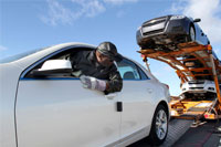 2013 Chevrolet Malibu rides truck