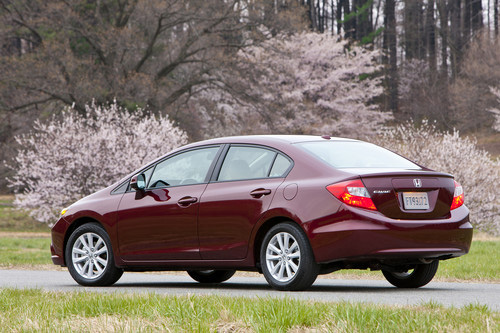 2012 Honda Civic Sedan is awarded by KKB.com