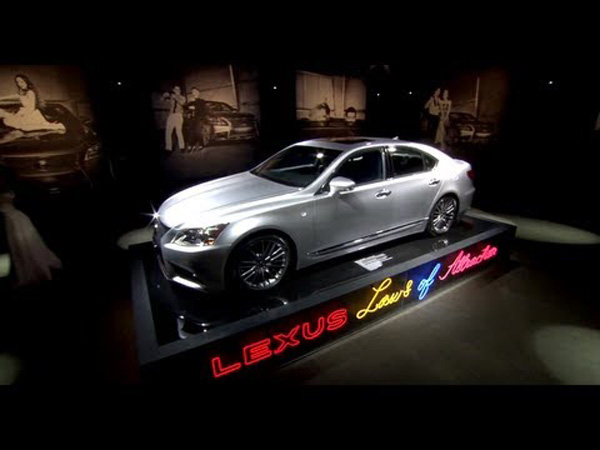 Lexus Presented 2013 LS 460 Sedans at San Francisco