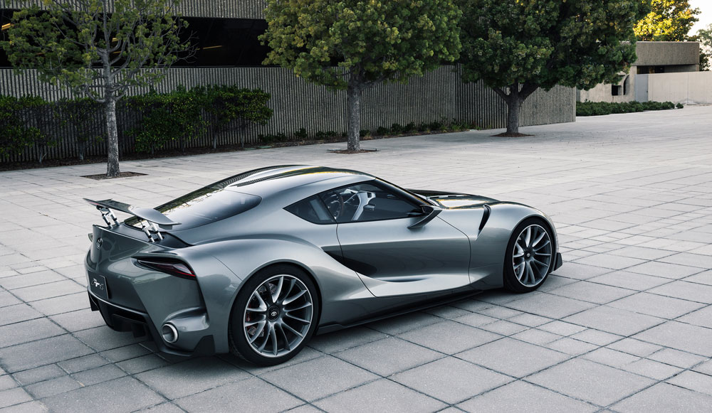 Toyota FT-1 Concept Appears in Graphite Exterior and Saddle Leather Interior